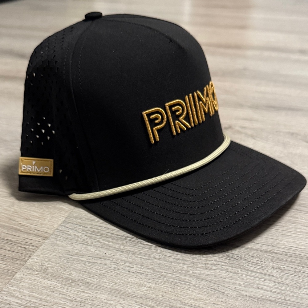 Primo Black and Gold Men's Hat